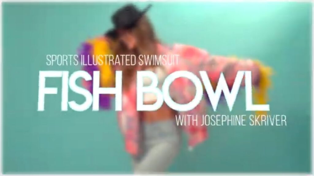 Josephine Skriver Fish Bowl Questions Swimwear Buzz